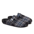 Snuggs Clogs Black x Indigo Checkered